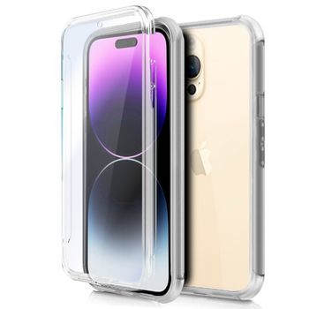 Cool Funda Silicona 3D Transparente para iPhone 14 Pro Max