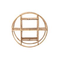 bloomingville natural cane sia shelf