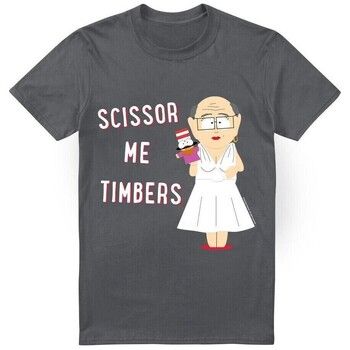 South Park Camiseta Scissor Me Timbers para hombre