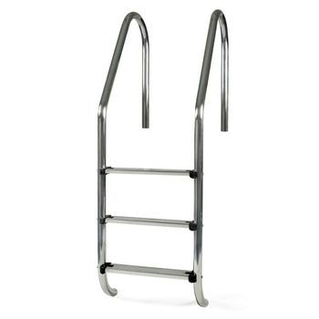 Escalera Piscina Aisi 304 43mm Pulido Antideslizante Aquarama - 3 960mm