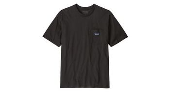 Patagonia daily pocket t shirt negro