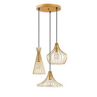 lampara de techo mezopotamya-n-1299 oro metal diametro 55x113 cm