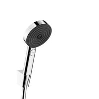set de soporte de ducha hansgrohe pulsify select s 105 3jet relaxation con flexo de ducha 125 cm 24302000