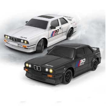 668 669 RTR 1/24 2.4G 4WD Coche RC de Drift Mini Carrera Luz LED Control Remoto de Escritorio Motor de Alta Velocidad Mo