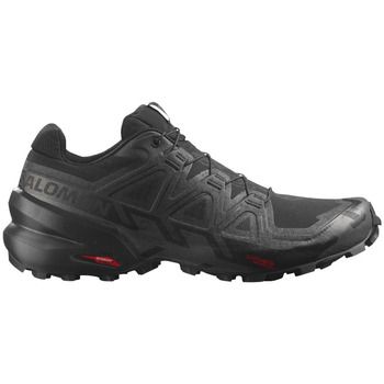 Salomon Zapatillas de senderismo Speedcross 6 Black Phantom para hombre