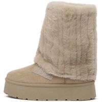 icon botas beige para mujer