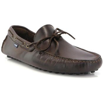 Atlanta Mocassin Mocasines City Drivers en piel pull up para hombre