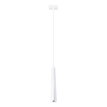 Lámpara de techo blanco acero atl. 120