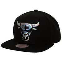 mitchell and ness gorra nba iridescent xl logo chicago bulls para hombre