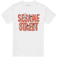 sesame street camiseta tv28300 para mujer