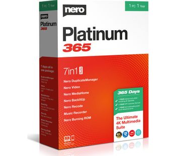 Platinum 365 2020 - 1 year for 1 user