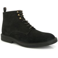 atlanta mocassin botines botas con cordones en piel de ante para hombre