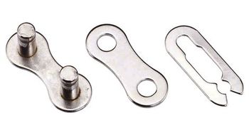 Eslabon de cadena bbb springlink single speed gris