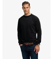 superdry para hombre m2014307a sudadera essential logo raglan negro m casual algodon