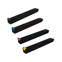 compatible multipack sharp mx-2310n printer toner cartridges 4 pack -mx-23gtba