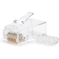 nanocable conectores para cable de red rj45 utp cat6 100 unidades