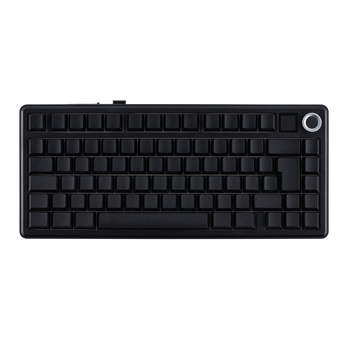 Teclado Mecánico Inalámbrico ISO-DE EPOMAKER X AULA F75 MAX 75% con Diseño QWERTZ Alemán, Cableado/Bluetooth/2.4Ghz, con Pantalla TFT y Perilla