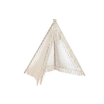 Tipi Algodon Mango 170x170x150 Macrame Crudo