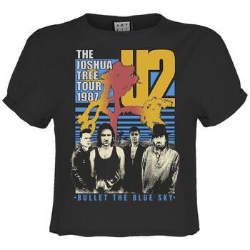 Amplified Clothing Camiseta manga larga Bullet The Blue Sky para mujer