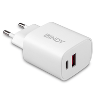 cargador usb tipo a y c de 20w
