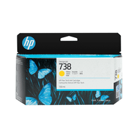 hp designjet 738 cartucho amarillo 130ml