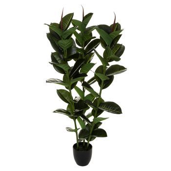 Ficus Robusta Artificial H120 Cm Verde