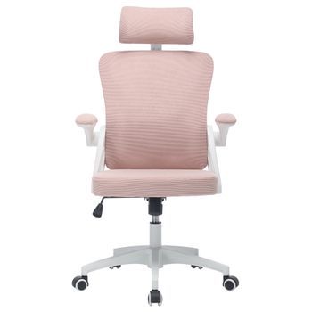 Silla Oficina Ergonómica ROLIPO Malla Transpirable, Soporte Lumbar Y Reposacabezas Ergonómico