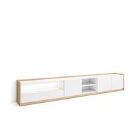 mueble tv casarabonela-02 con luz led y almacenaje