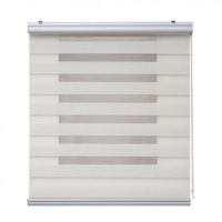 estores noche y dia premium estor enrollable con acabados de aluminio premium lino 80 x 250 cm