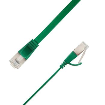 Cable de Red LinkIT Cat6a U/FTP Plano 4 m Verde