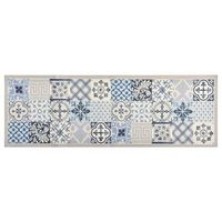 alfombra de cocina lavable mosaico 60x300 cm vidaxl