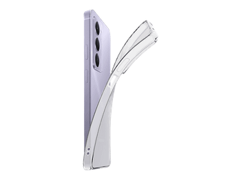 Funda móvil - CellularLine Soft, Para Xiaomi Redmi 14 5G, Flexible, Goma blanda, Transparente