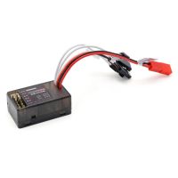 dumborc 10a esc cepillado 2s 3s 12v controlador de velocidad bidireccional con freno y control led para vehiculo rc coc