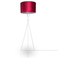 lampara de pie kenza rojo