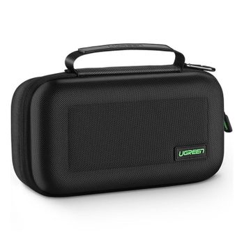 Bolsa Ugreen LP145 para Nintendo Switch EVA Oxford negro 10 cartuchos accesorios