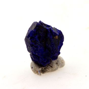 Chessylite - Pierre Natural De Francia, Chessy -les -mines - Cristal De Azurita Raro Y Multicolor | 4.09 Ct - Certificado De Autenticidad Incluido |