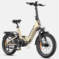 engwe l20 30 pro bicicleta electrica con 48v15ah720whbateria de litio aproximadamente 160km  y color dorado