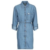 guess vestido gj ls denim shirt para mujer