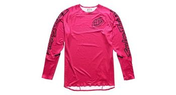 Camiseta de manga larga sprint ultra rosa  p de troy lee designs  p