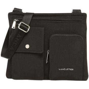 LANCASTER Bolso Bolso de mano con cremallera Basic Pocket Negro para mujer