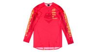 camiseta de manga larga roja sprint ultra  p de troy lee designs  p