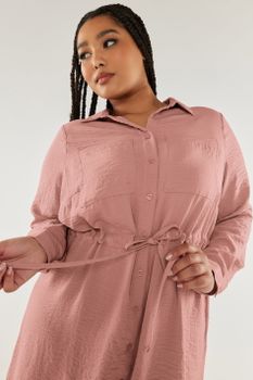 Yours Túnica Rosa Utility, Mujer Curvy Y Tallas Grandes, Yours