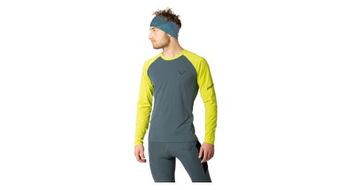 Maillot de manga larga dynafit alpine pro amarillo negro  hombre