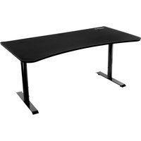 arozzi arena gaming desk - pure black black