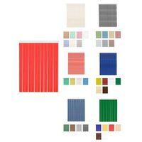 jardin202 - cortinas de exterior impermeables  cortinas antimoscas para terrazas y porche  110 x 240 cm diana - rojo  110 x 240 cm diana - rojojardin202