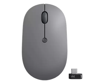 Lenovo Go USB-C Wireless Mouse (Thunder Black)