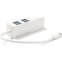 techlink usb type-c to 4 port usb 30 hub - 015 m