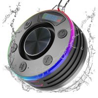 altavoz t7 ipx7 a prueba de aguaaltavoz bluetooth rgb portatil con ventosasubwoofer estereopantalla ledllamadas mano