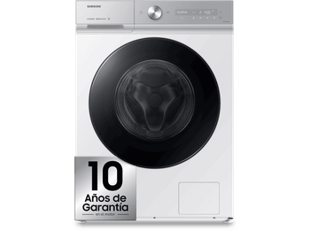 Lavadora carga frontal - Samsung WW90DB8U95GHU3, 9 kg, 1400 rpm, AI QuickDrive™, Clasificación Energética A, Blanco