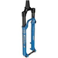 rockshox sid sl ultimate race day mtb suspension forks - 29 inch - 44mm offset - 15x110mm axle - crown lock out - gloss blue